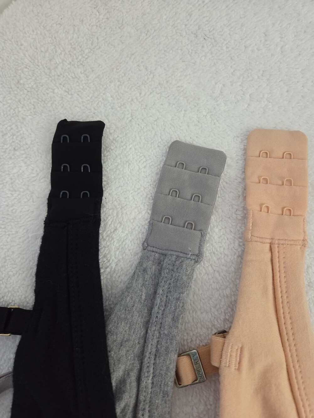 Knickey Triangle Bralette Women's Size Small Bundle Of 3 Organic Cotton - Picture 3 of 12